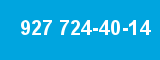 927 724-40-14 927 724-40-14